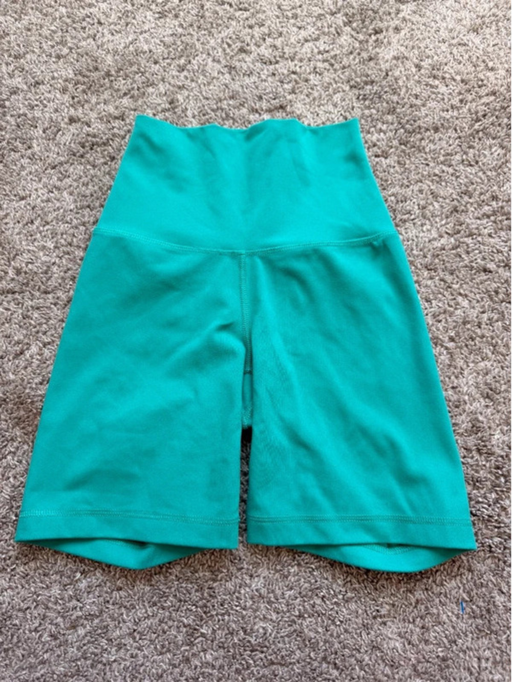 Yogalicious Size XS Turquoise Biker Shorts